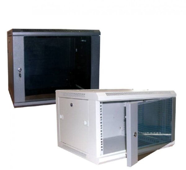 Excel WBFP9.5SGB – 9U 500 mm mély 19"-os faliszekrény