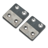 Zárpajzs süllyesztő 2 db, + 2db alátét - normál (25 mm) pajzsokhoz -