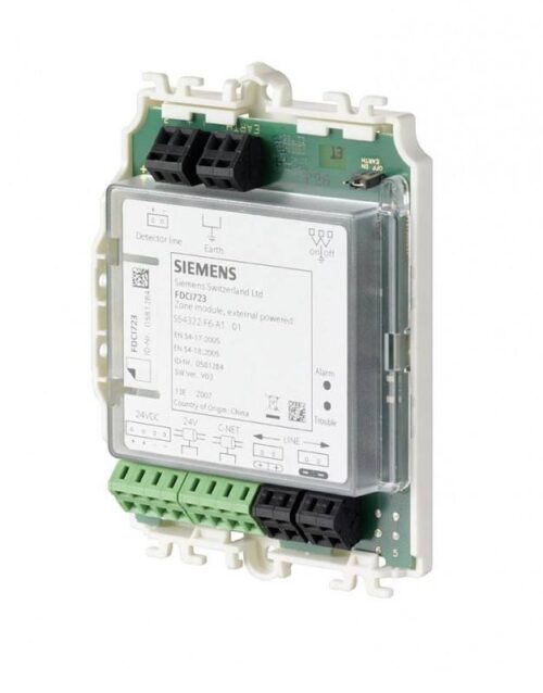 Siemens FDCI723 – Cerberus PRO kollektív (hagyományos) vonalillesztő modul