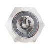 flm19-fw-6-ec-z-rdgn_front.jpg Lapos felületű bistabil nyomógomb 19 mm-es furathoz(IP67), piros-zöld LED