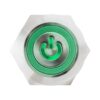 flm19-fw-6-ec-z-rdgn_front_led_gn.jpg Lapos felületű bistabil nyomógomb 19 mm-es furathoz(IP67), piros-zöld LED