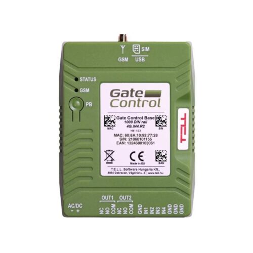 TELL Gate-Control-Base-1000-4G-DIN – Gate Control BASE 1000 4G kapuvezérlő