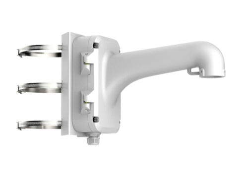 hikvision-ds-1604zjpole-1.jpg Hikvision Kültéri fali tartó 5inch; speed dómhoz; oszlopkonzollal; 67-127 mm átmérőhöz