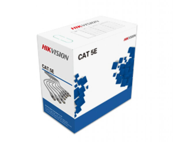 Hikvision Kábel, Hálózati kábel, UTP CAT5E, 305 méter, 0.45mm