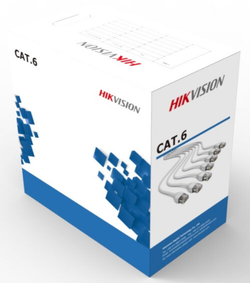 Hikvision Kábel, Hálózati kábel, UTP CAT 6, 305 méter, 0.53mm