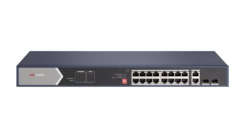 Hikvision Gigabit POE Switch, 225W, 18+2port