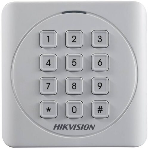 hikvision-ds-k1801xk-1.jpg Hikvision Mifare kártyaolvasó, billentyűzettel