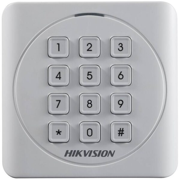 Hikvision Mifare kártyaolvasó, billentyűzettel