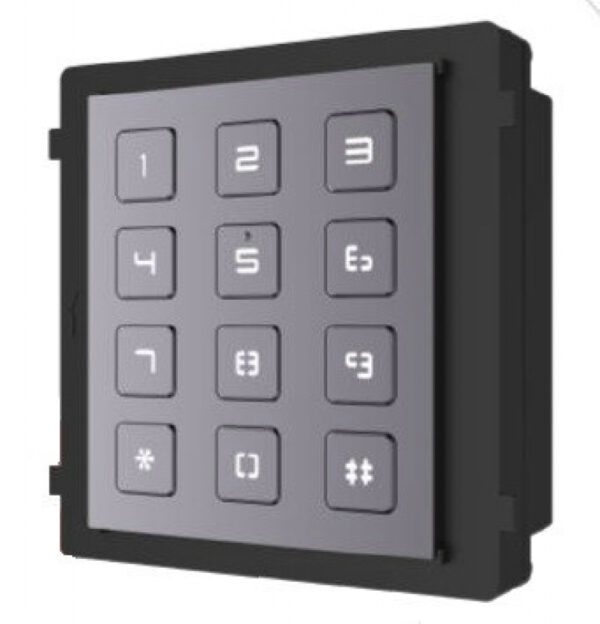 hikvision-ds-kd-kp-1.jpg Hikvision Moduláris IP video-kaputelefon, kültéri billentyűzeti modul