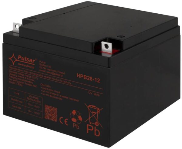Pulsar HPB28-12 – Akkumulátor 12V 28Ah