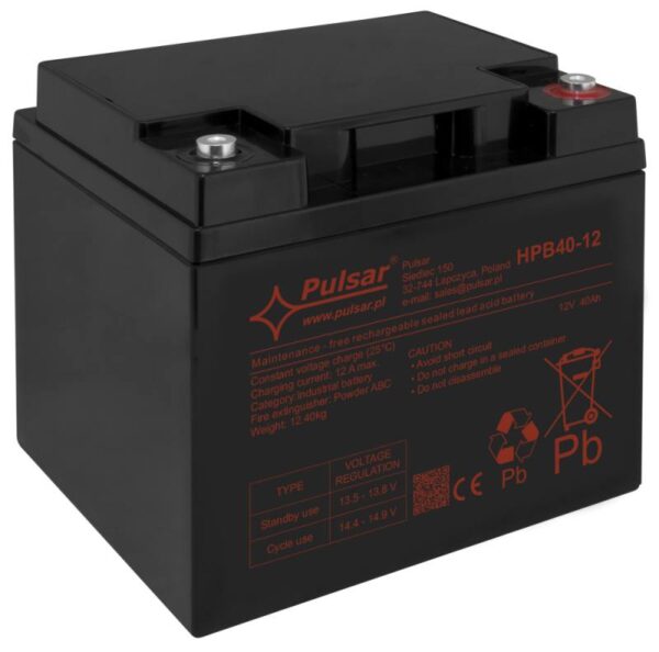 Pulsar HPB40-12 – Akkumulátor 12V 40Ah