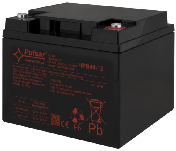 Pulsar HPB40-12 – Akkumulátor 12V 40Ah