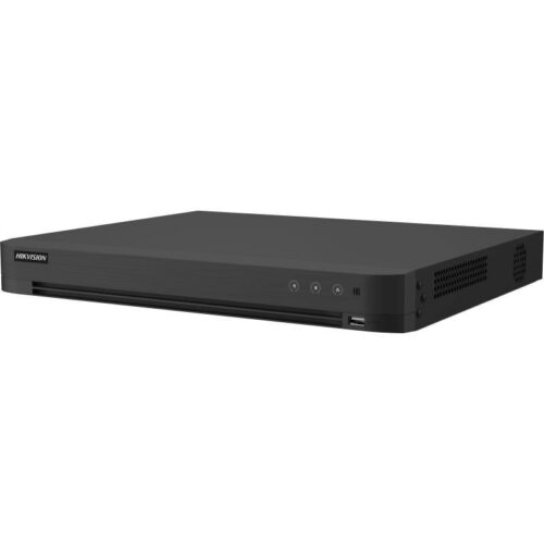 Hikvision DVR, Acusense, 32 csatorna, HDD száma: 2, Max felbontás: 5MP lite, Audio over Coax