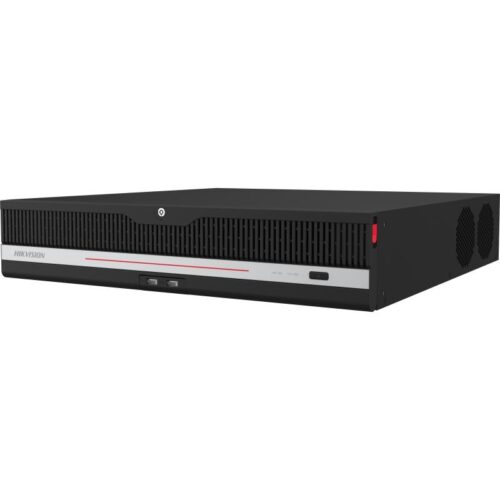 Hikvision NVR, 32 csatornás, 8 HDD-S, Acusense, Rögzítő POE port nélkül, 320Mbps