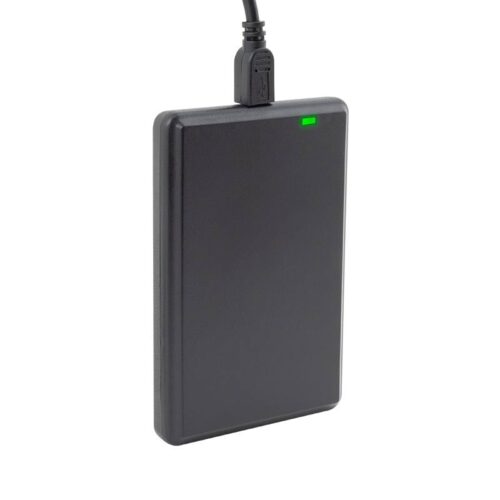 idr-c2em-sa_isorightled_2.jpg USB-s RFID kártyaÍRÓ/Olvasó, EM4305 chipekhez