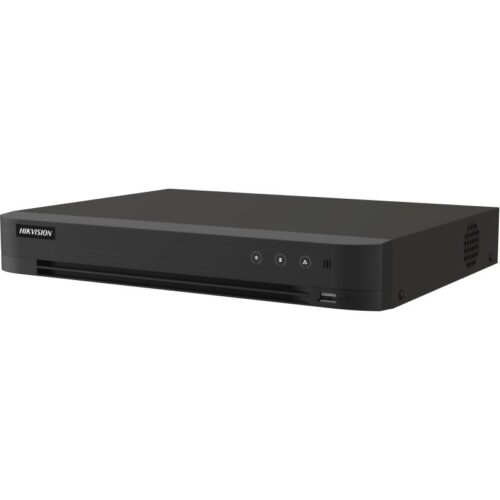 HIKVISION iDS-7204HTHI-M1/XT/4A+4/1ALM 4 csatornás AcuSense THD DVR; 8MP@12fps; 5MP@20fps; 4MP@25fps;