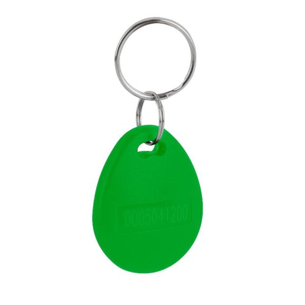 RFID kulcs HT4168 chippel - zöld
