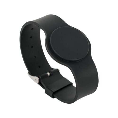 Karóra típusú RFID HT4168 (125 kHz) chippel - fekete