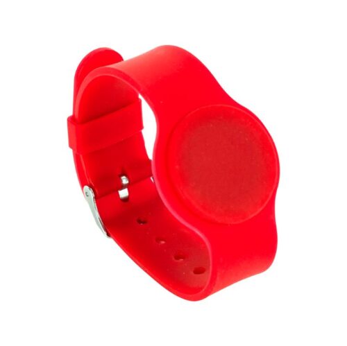 Karóra típusú RFID HT4168 (125 kHz) chippel - piros