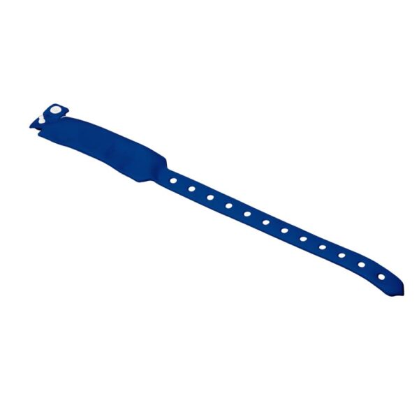 idt-4010em-bl.jpg OUTLET: Egyszer használatos RFID karkötő EM4100 (125kHz) chippel - kék