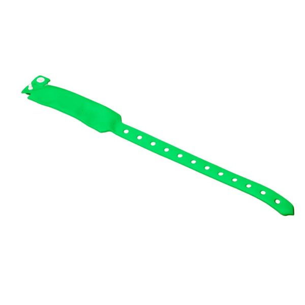 idt-4010em-gn.jpg OUTLET: Egyszer használatos RFID karkötő EM4100 (125kHz) chippel - zöld
