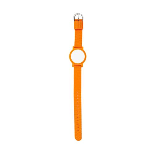 Csatos karóra típusú RFID MIFARE (13,56 MHz) chippel - narancs