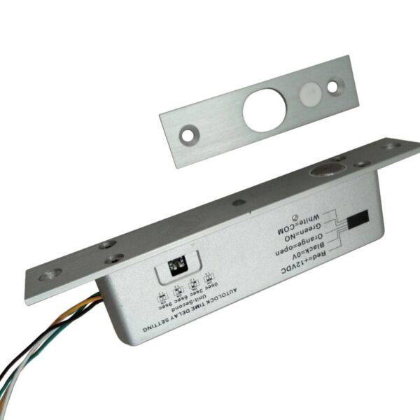 OUTLET: Süllyesztve szerelhető csapzár - Fail-safe - áramszünet esetén nyitott - 12V DC - visszajelzéssel - időzítéssel - LED