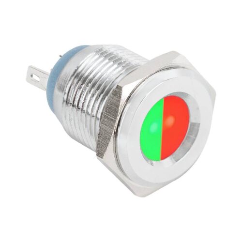 Állapotjelző LED két színű 16mm átmérővel