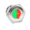 Állapotjelző LED két színű 16mm átmérővel