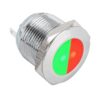 Állapotjelző LED két színű 19mm átmérővel