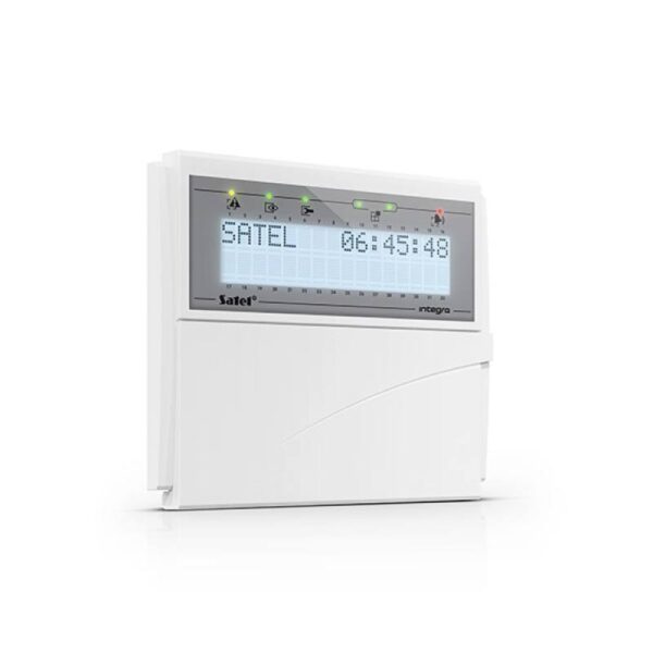 Satel INT-KLCD-W – LCD kezelő INTEGRA központokhoz