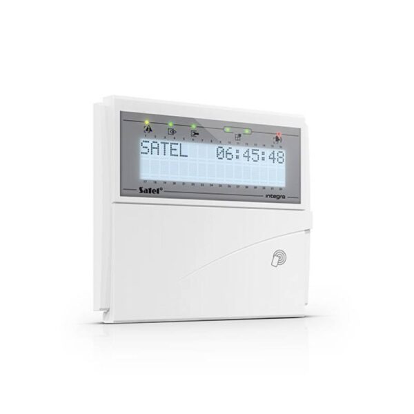 Satel INT-KLCDR-W – LCD kezelő INTEGRA központokhoz