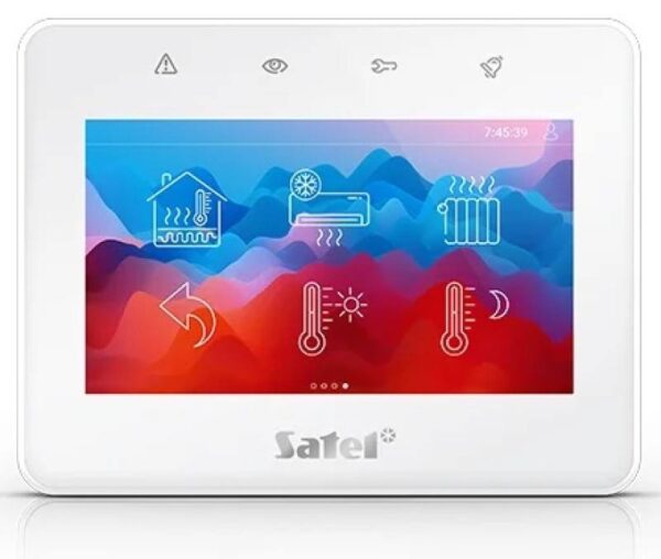 Satel INT-TSG2R-W – 4,3" érintőképernyős kezelő
