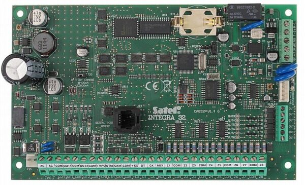 Satel INTEGRA 32 – 8-32 zónás riasztóközpont-alaplap