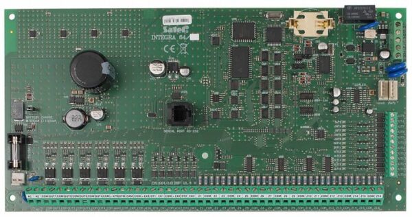 Satel INTEGRA 64 – 16-64 zónás riasztóközpont-alaplap