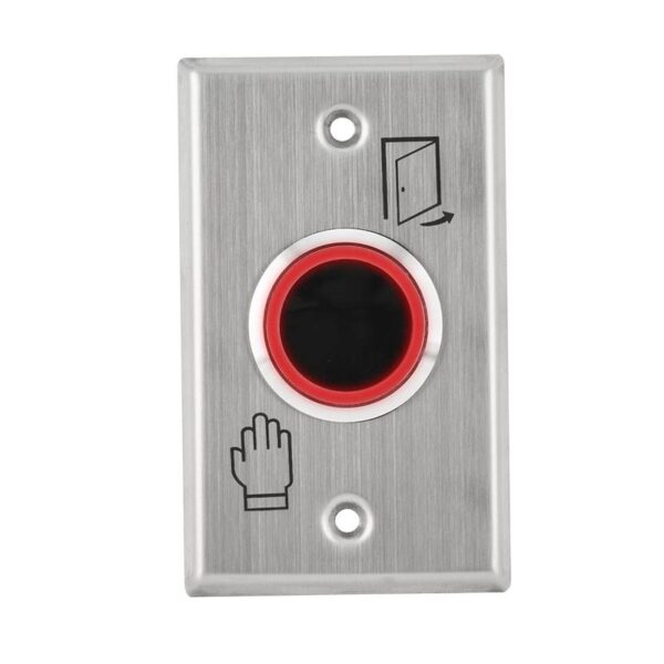 Közelítés érzékeny kapcsoló(IP65) - NO/NC - INOX pajzzsal - LED piros/zöld - Időzítővel