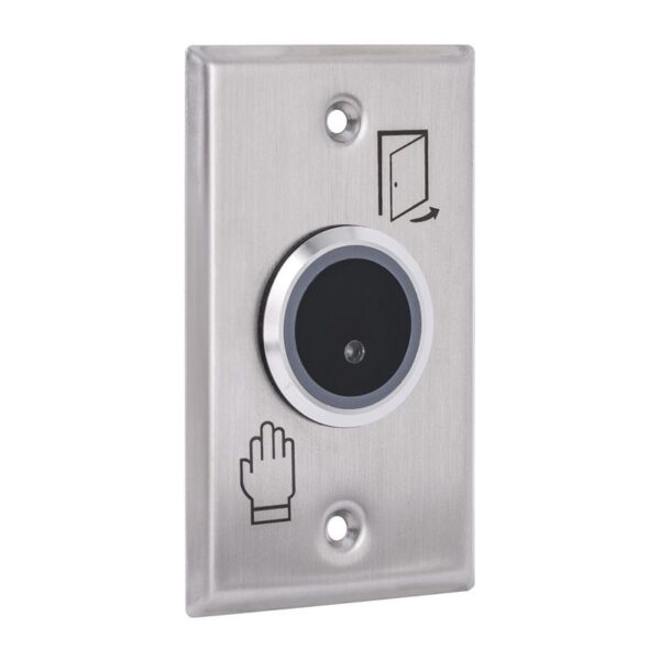 Közelítés érzékeny kapcsoló(IP65) - NO/NC - INOX pajzzsal - LED piros/zöld - Időzítővel