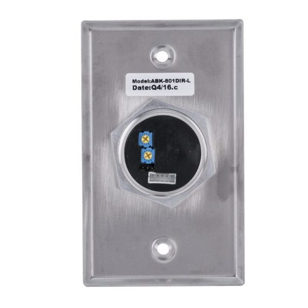 Közelítés érzékeny kapcsoló(IP65) - NO/NC - INOX pajzzsal - LED piros/zöld - Időzítővel