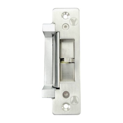 jav.jpg OUTLET: Elektromos zár visszajelzéssel - feszültségre nyit - fail-secure (munkaáramú) - rövid pajzzsal