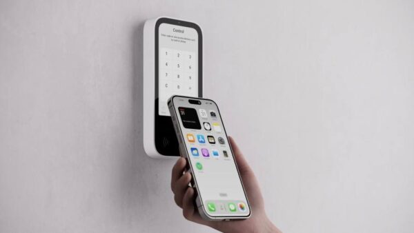 Ajax KEYPAD-TOUCHSCREEN-WHITE – Keypad TouchScreen 5" érintőképernyős kezelő