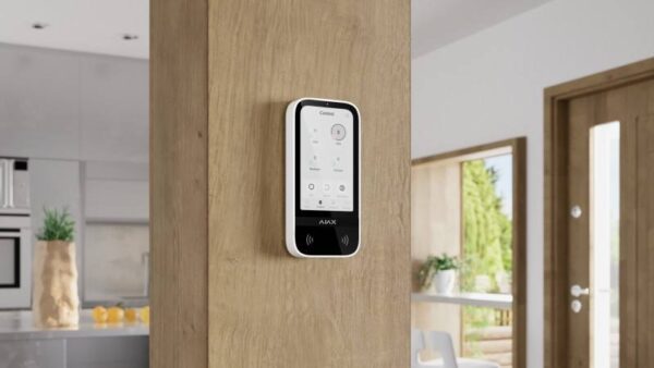 Ajax KEYPAD-TOUCHSCREEN-WHITE – Keypad TouchScreen 5" érintőképernyős kezelő