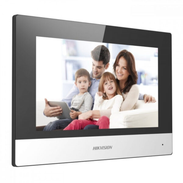 kh6320_wte1.jpg Hikvision IP video-kaputelefon beltéri egység, 7 LCD kijelző, Wifi
