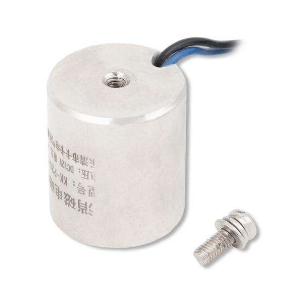 Permanens mágnes - áramszünet esetén zárt - elektromágnessel demagnetizálható - 12V DC - 4,5 kg