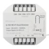 krc2302_w_front.jpg ET-KRC2302-W - 2 csatornás RF + WiFi 0-10V dimmer, (TUYA kompatibilis), 2x 0-100% szabályzott kimenet