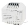 krc2302_w_isoleft.jpg ET-KRC2302-W - 2 csatornás RF + WiFi 0-10V dimmer, (TUYA kompatibilis), 2x 0-100% szabályzott kimenet