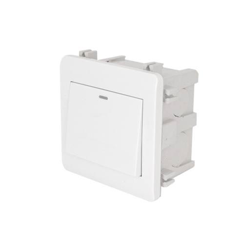 OUTLET: Billenőkapcsolós síkmágnes vezérlő - kaputelefonhoz - 12V DC  - NC kimenet