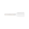 la-e0508-wh_p100__side.jpg Érvéghüvely AWG22 (0.5mm2) vezetékhez 8mm hosszú fehér köpeny (100 db/csomag)
