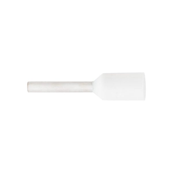 la-e0508-wh_p100__side.jpg Érvéghüvely AWG22 (0.5mm2) vezetékhez 8mm hosszú fehér köpeny (100 db/csomag)