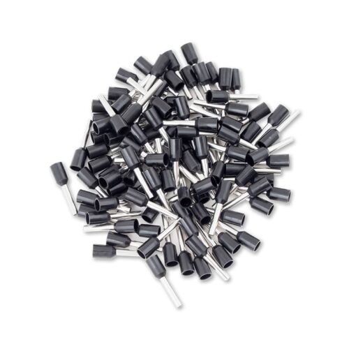 la-e1510-bk_p100__full.jpg Érvéghüvely AWG16 (1.5mm2) vezetékhez 10mm hosszú fekete köpeny (100 db/csomag)