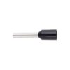 la-e1510-bk_p100__side.jpg Érvéghüvely AWG16 (1.5mm2) vezetékhez 10mm hosszú fekete köpeny (100 db/csomag)